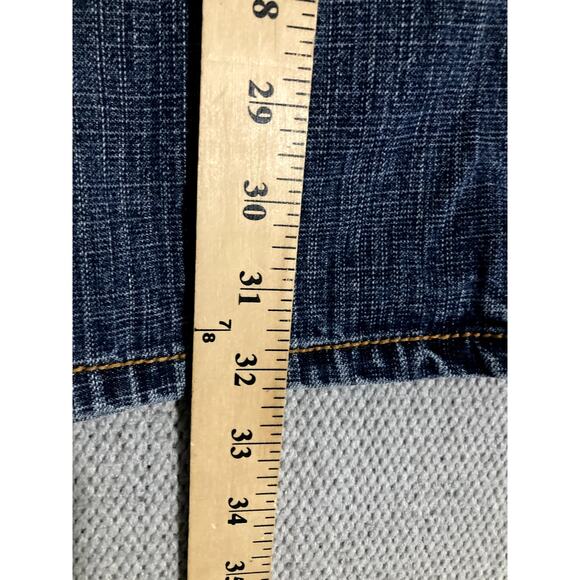 Marithe Francois Girbaud Vintage Jean's Mens 38X32 Blue Baggy Straight Skate Y2K - Picture 10 of 11